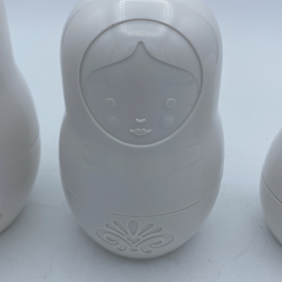 Fred 2009 Russian nesting dolls white kitchen measuring cups set of 6 - Picture 3 of 10